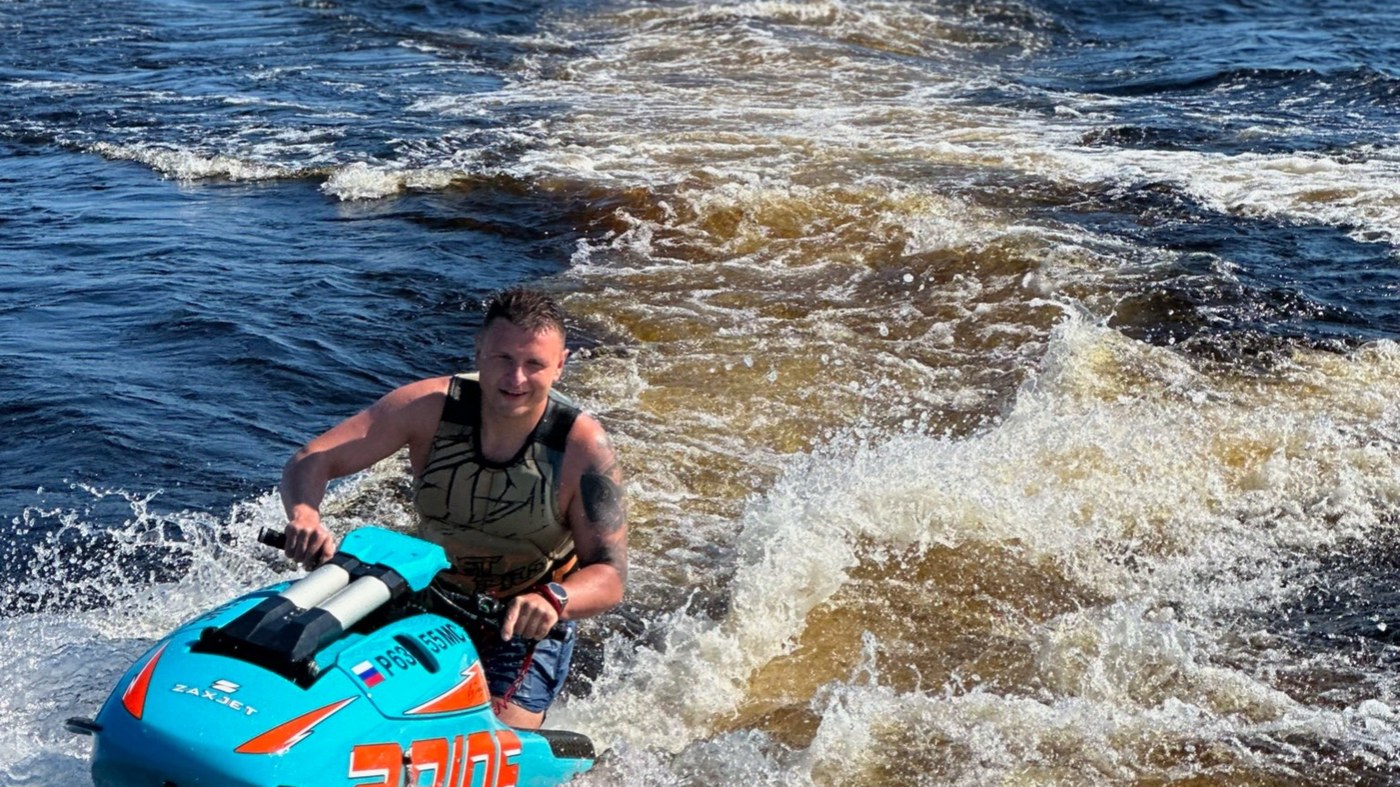 Yamaha SuperJet на воде